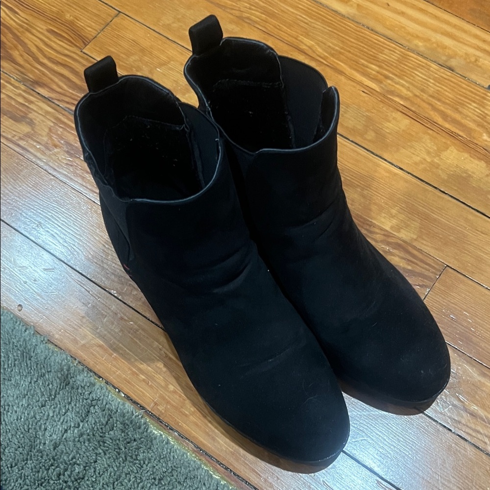 Classic Black Women's Ankle Boots